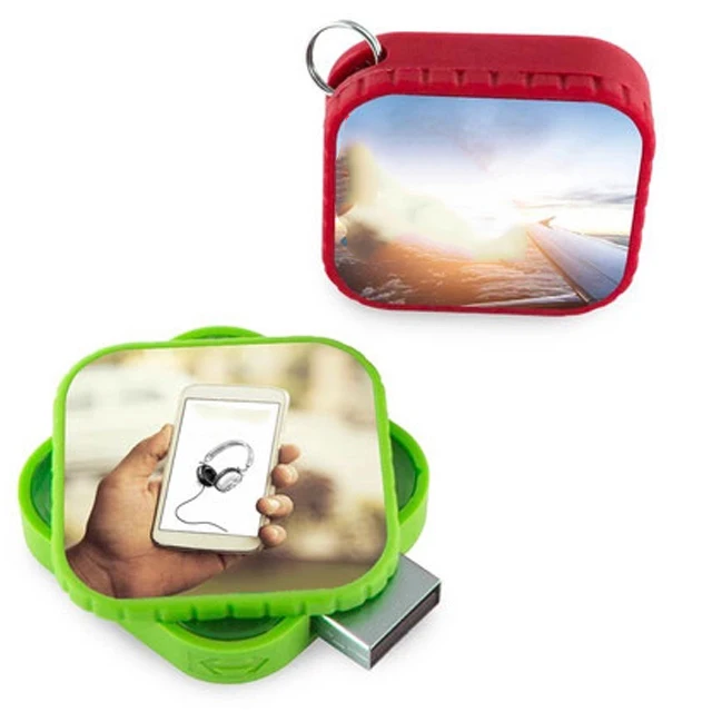 

Gifts For Guest Rotary Square Plastic Usb Drive Bulk Epoxy Usb Flash Drive