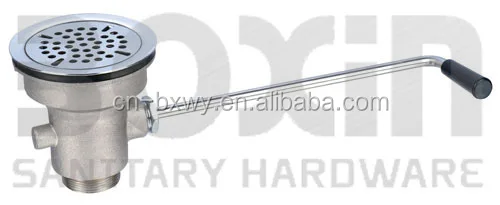 
Commercial Sink Drain + Twist Lever Drain 