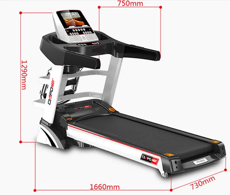 Electric Treadmill Home Gym Exercise Walking Machine ...