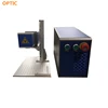 Co2 laser printer for plastic fadeness marks
