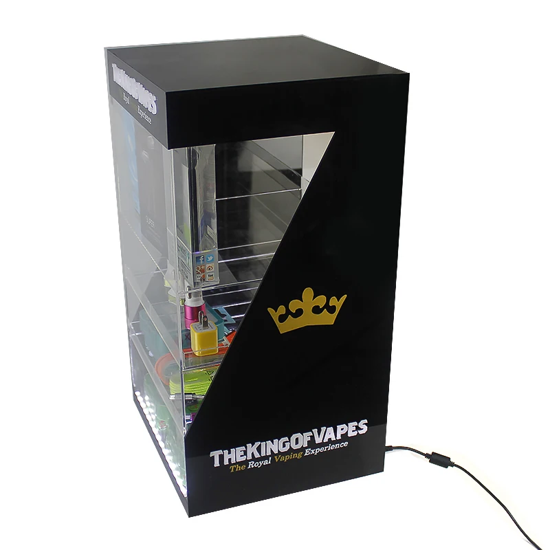 Custom Led Vape Cartridge Display Case/30ml E Liquid E Juice Bottles