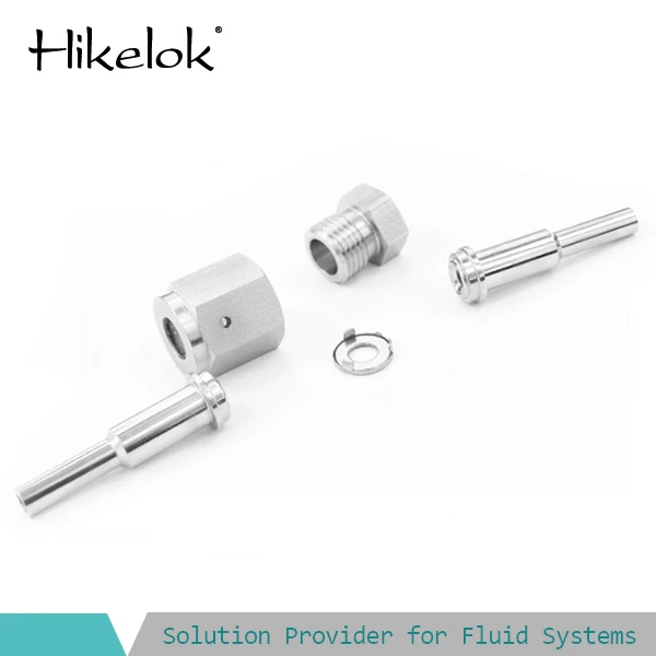 Var Ultrahigh Purity Swagelok Type Vcr Fittings Metal Gasket Face Seal