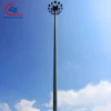 steel 12M -50M 400w high mast street lighting pole