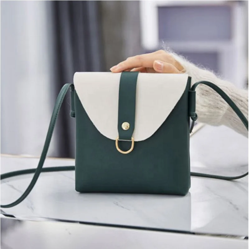 

Wholesale Newest Button Messenger Bag Mini Crossbody Bag Leisure Shoulder Bag, As pic