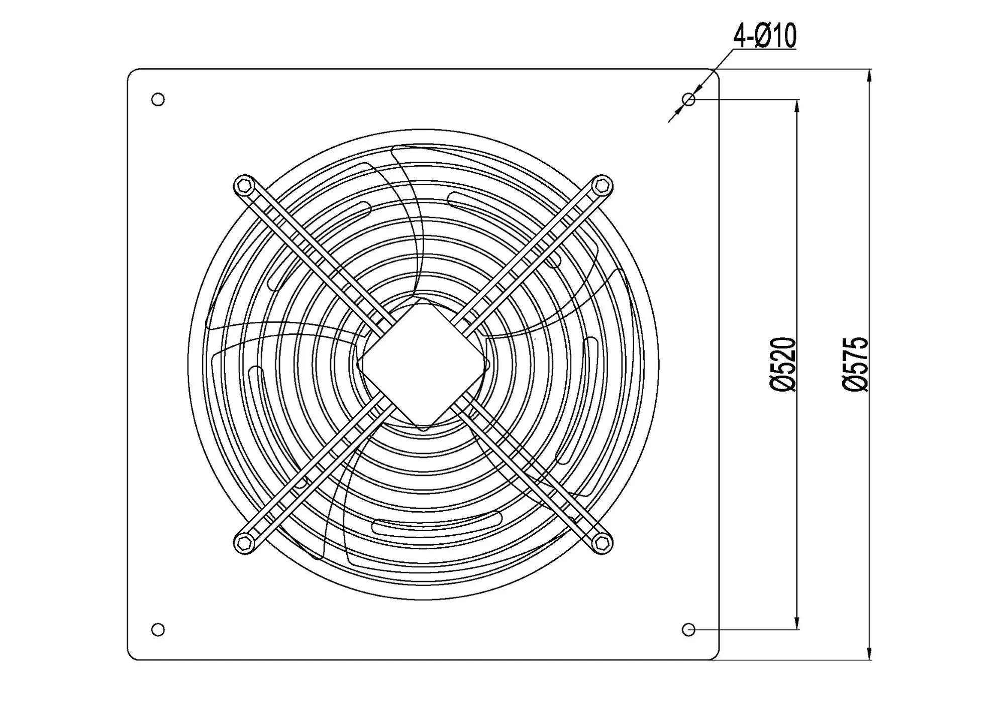 Neue Ankunft Industrie Oszillierende Fan Motor Für Klimaanlage Axial