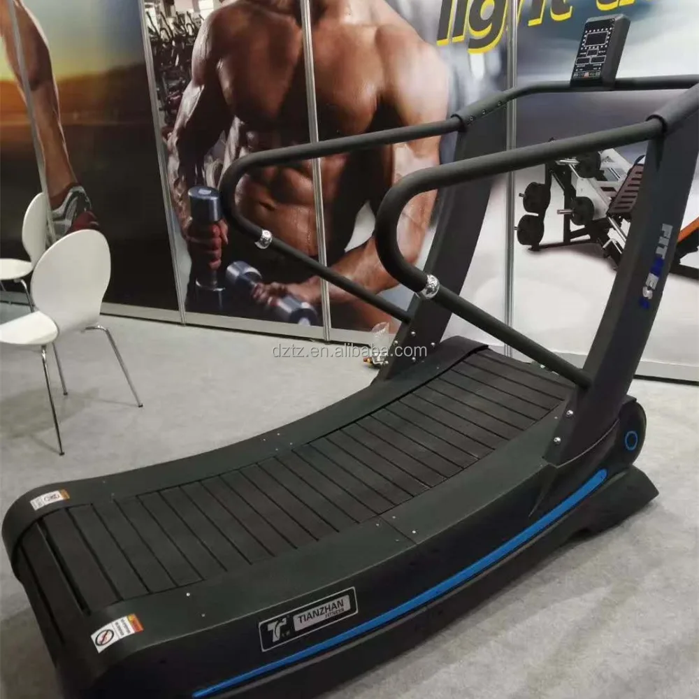 

Original Design Non-Motorized Running Machine Best Curve Treadmill, Optional
