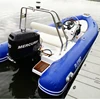 China High Quality PVC Hull Material RIB 480cm Hypalon Rigid Inflatable Boat With Paddles For sale
