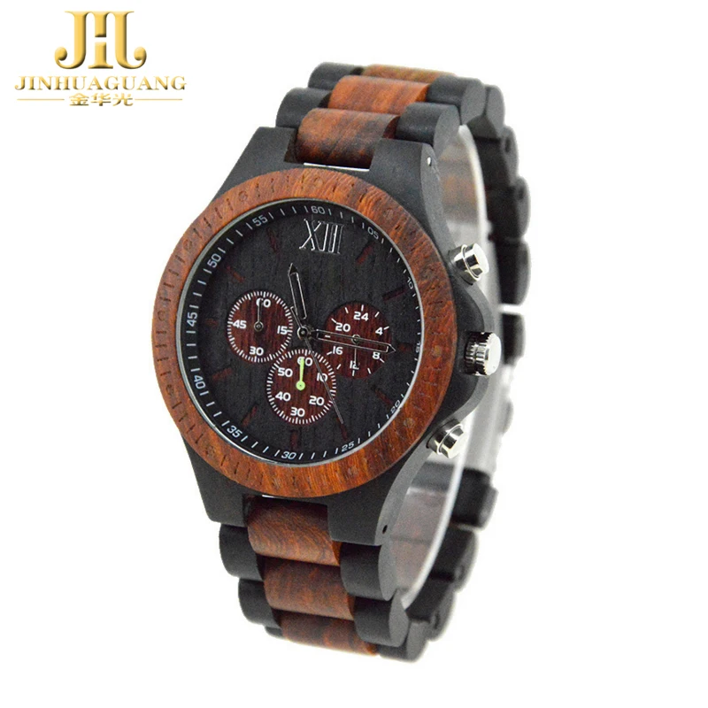 

custom design dial quartz wood watch 2019 factory cheapest watch men