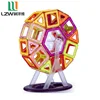 66PCS High quality & best price kid 3D magnetic building blocks, magnetic tiles