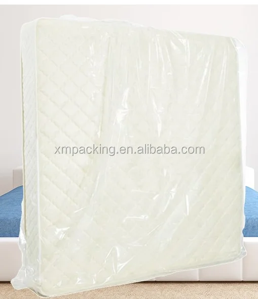 Extra Thick 4 Mil Heavy Duty Matress Bag Cover Moving Storage 2 Pack Durable New 
