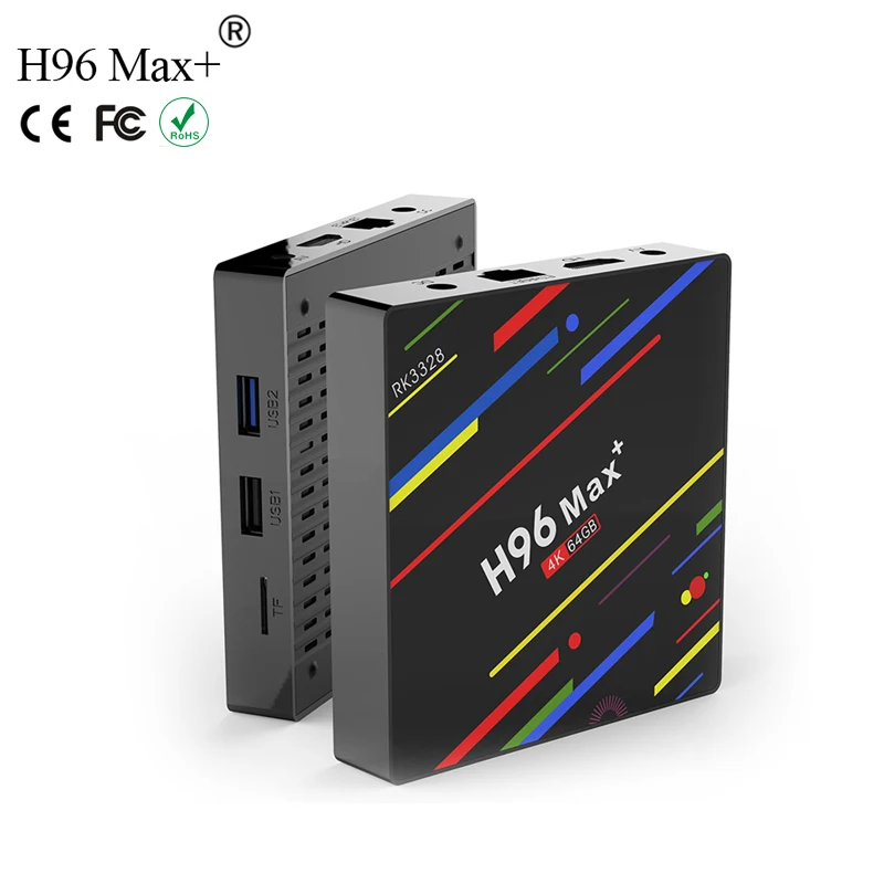 

Newest h96 max android 9.0 OS 64 gb rom tv box 4gb ram RK3328 quad core tv box atv