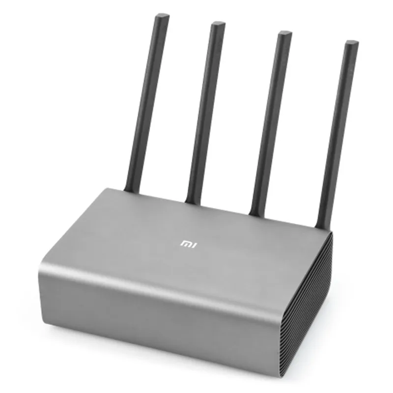 

Original Xiaomi Mi R3P 2600Mbps Smart Wireless Router Pro 4 Antenna Dual-band 2.4GHz + 5.0GHz WiFi Network Device, Gray