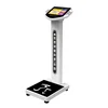 SH-100T Coin type color hd LCD touch screen can play video advertising luggage scale for airport