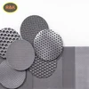 circular wire mesh screen circular metal mesh / 40mm 50mm 60mm black circular mesh disc screen filters (free sample)