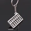 New Arrive Christmas Gift Personalized Creative Key Chain Simulation Six Abacus Keychain