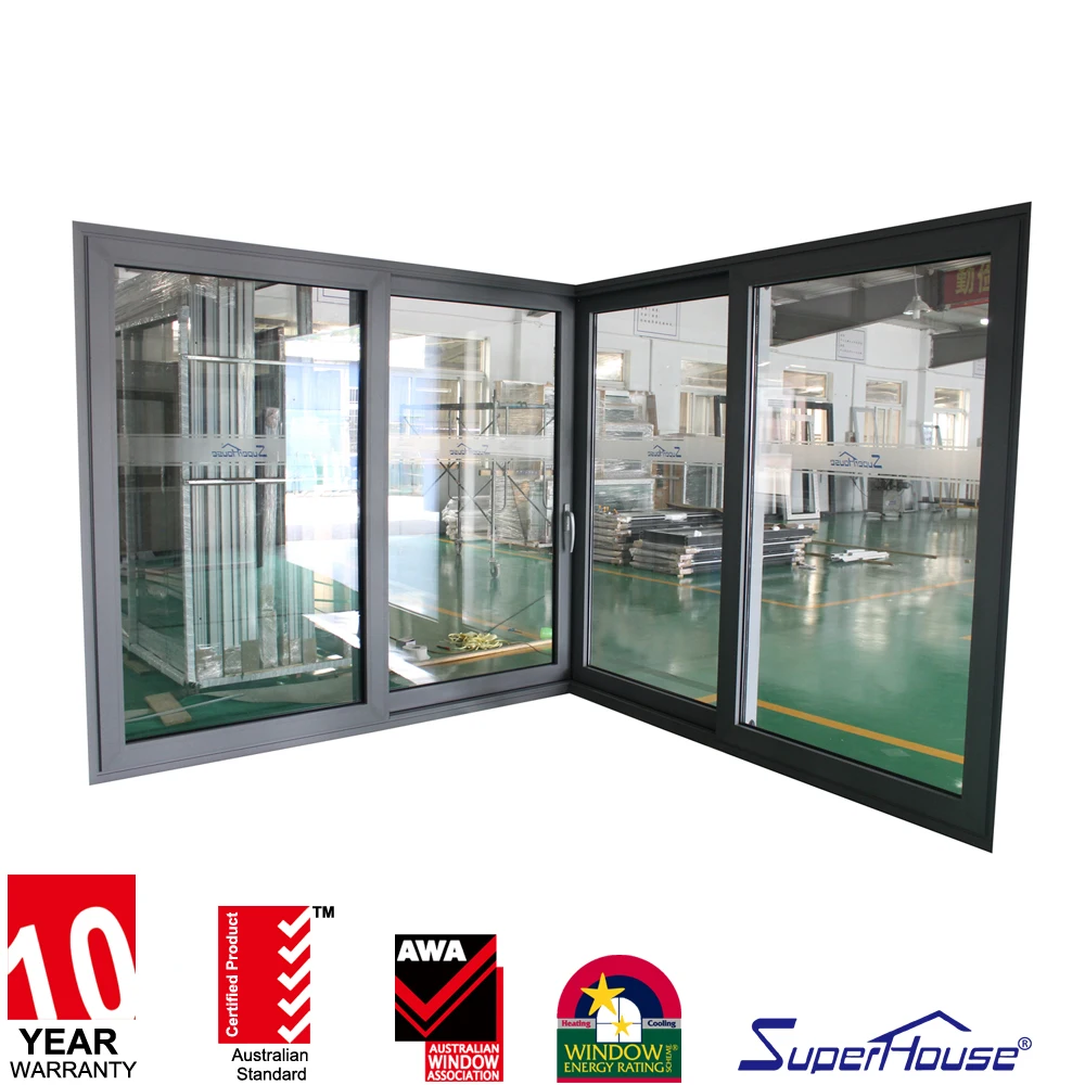 China supplier high end AAMA, NOA,Australia standard impact sliding glass door