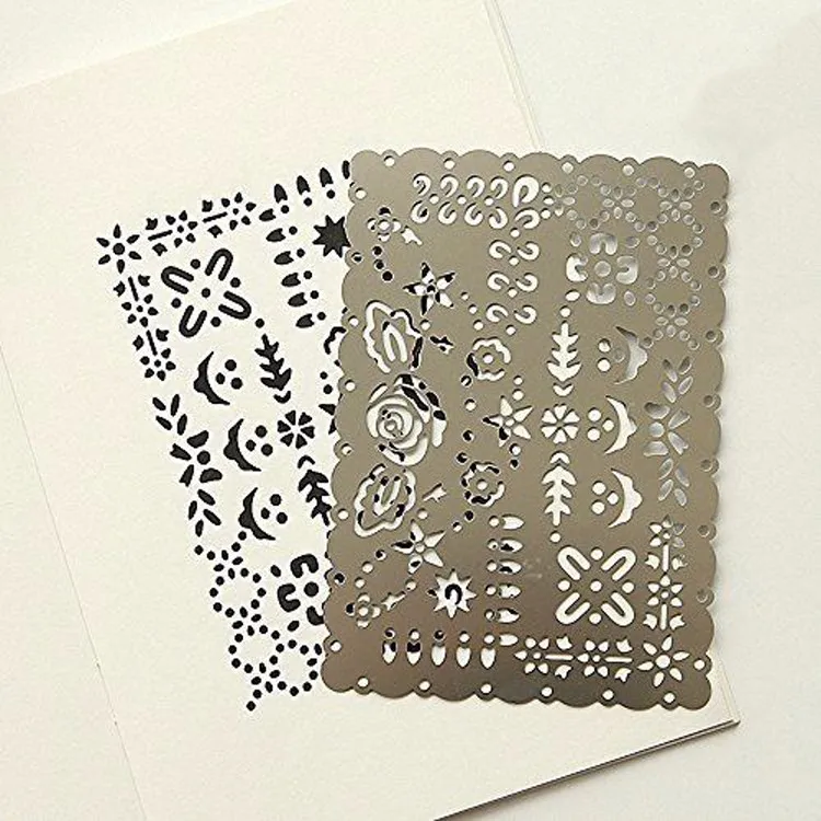 Wholesale Custom Manufacturer Etching Drawing Scrapbooking Metal 