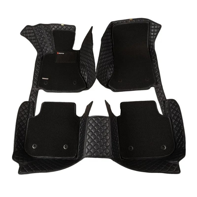 Anti Slip Car Mat New Design Double Layer 3d Right Hand Drive