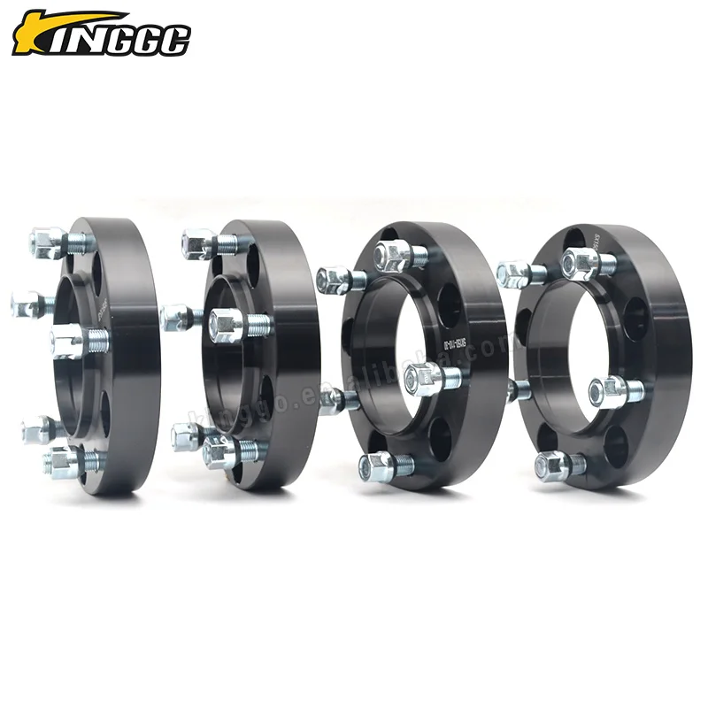 Aluminum T6 6061 Hub Centric 110mm Bore Wheel Spacers Adapter 5x150 For