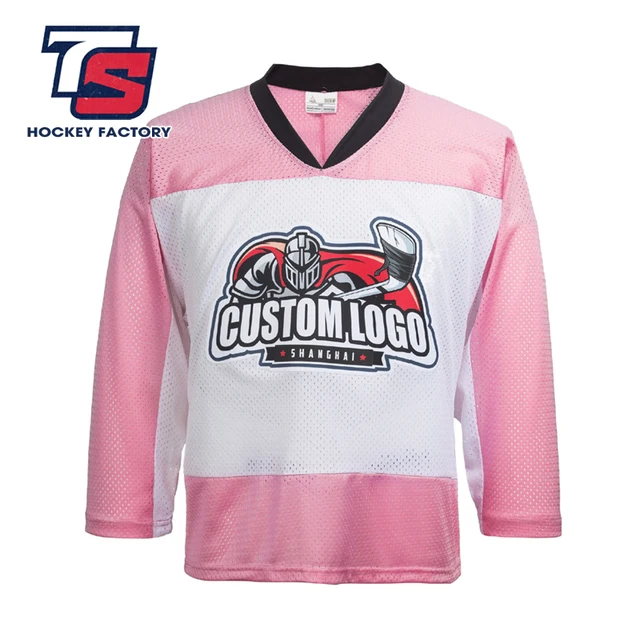 hockey jersey pink