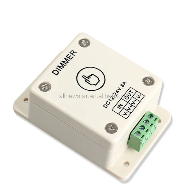 Led Light Dimmer Touch Dimmer Brightness Adjustable Control 8a Dc 12v