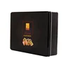 Free Sample Well Sealed Rectangular Shape Tin Packing Box Metal Can for Cake