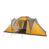 6 person 2 rooms family camping tent