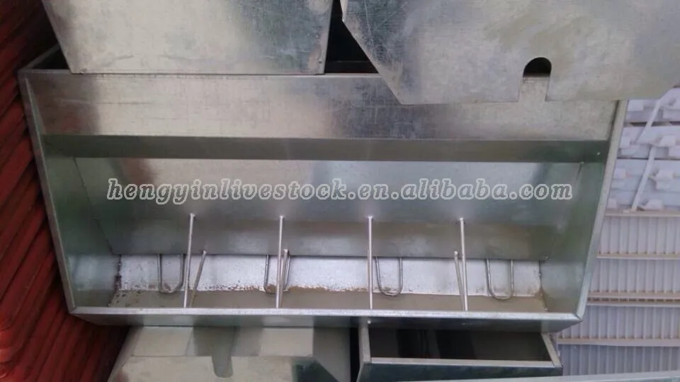 Animal Feeder Stainless Steel Pig Feed Trough For Farm Equipment Semi