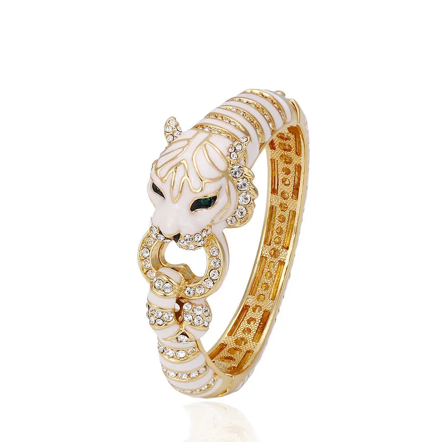 

bangle-103 xuping fashion enamel jewelry gold plated bangle