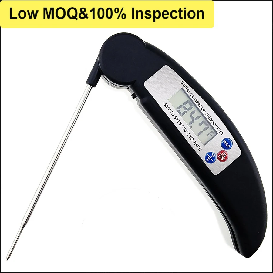 Backlit Sharp Long Probe Waterproof Thermometer - Buy Waterproof ...