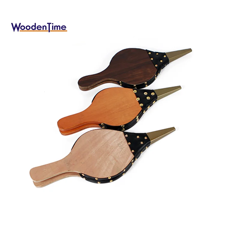 Wooden Fan Outdoor Dust Removal Solid Wood Bellows Wood Bbq Grill Fan Barbecue Tools Manual Fan Bbq Blower 