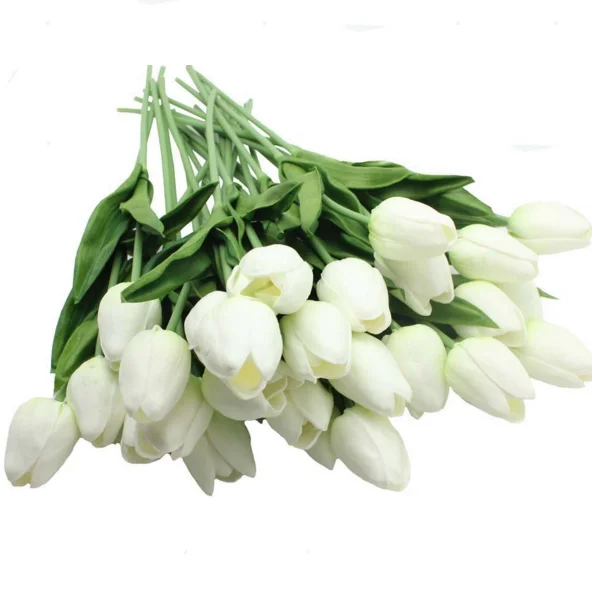 

Artificial flowers wholesale pu real touch mini tulip flowers for decoration