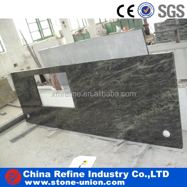 Discount Tropical Green Granite Kitchen Countertop From China