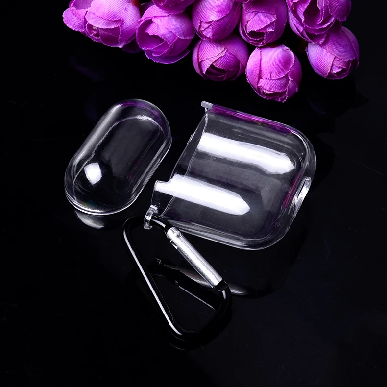 

Transparent crystal clear case for airpods, for airpods hard pc clear case manufacturer wholesale