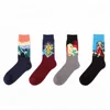 3d fashion cartoon tube socks fashion Comfortable men socks Custom