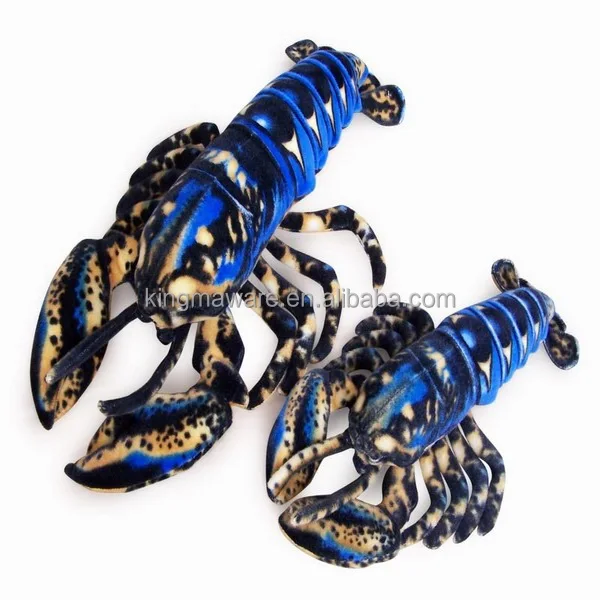 blue lobster stuffed animal
