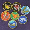 Customize Fabric Woven Patches Woven Badges Embroidery Patch With Hook and Loops for Clothing