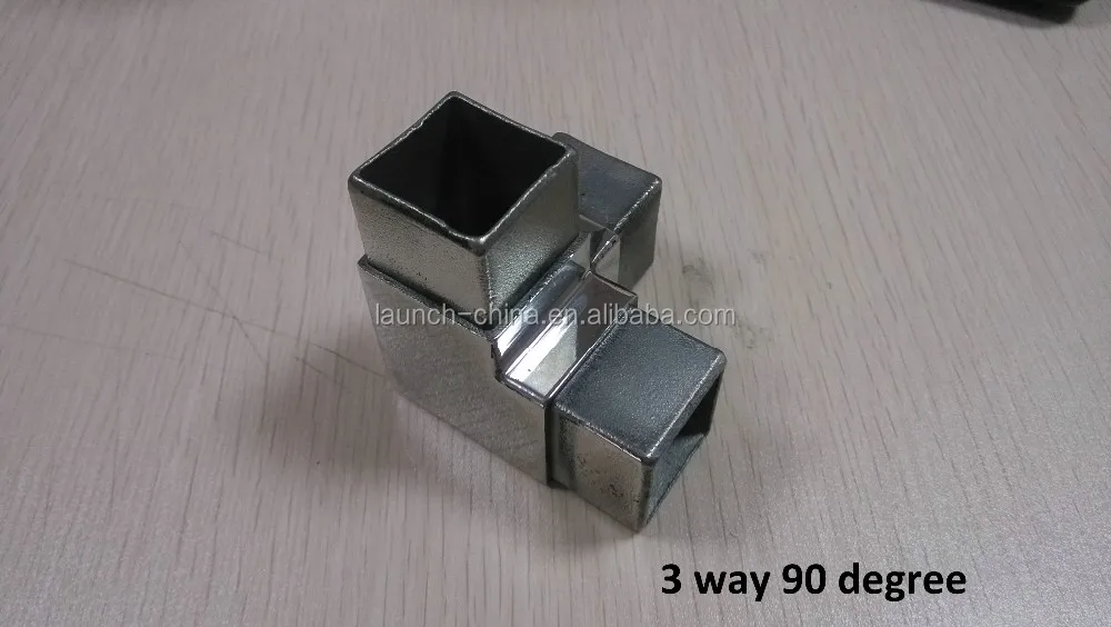 Stainless Steel 40mm Square Tube Connectors 90 Degree Buy Stainless