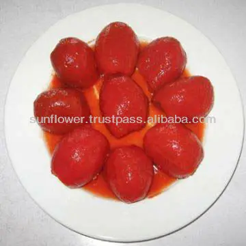 
Canned Peeled Tomato Fresh Pack High Quality 100% Natural 