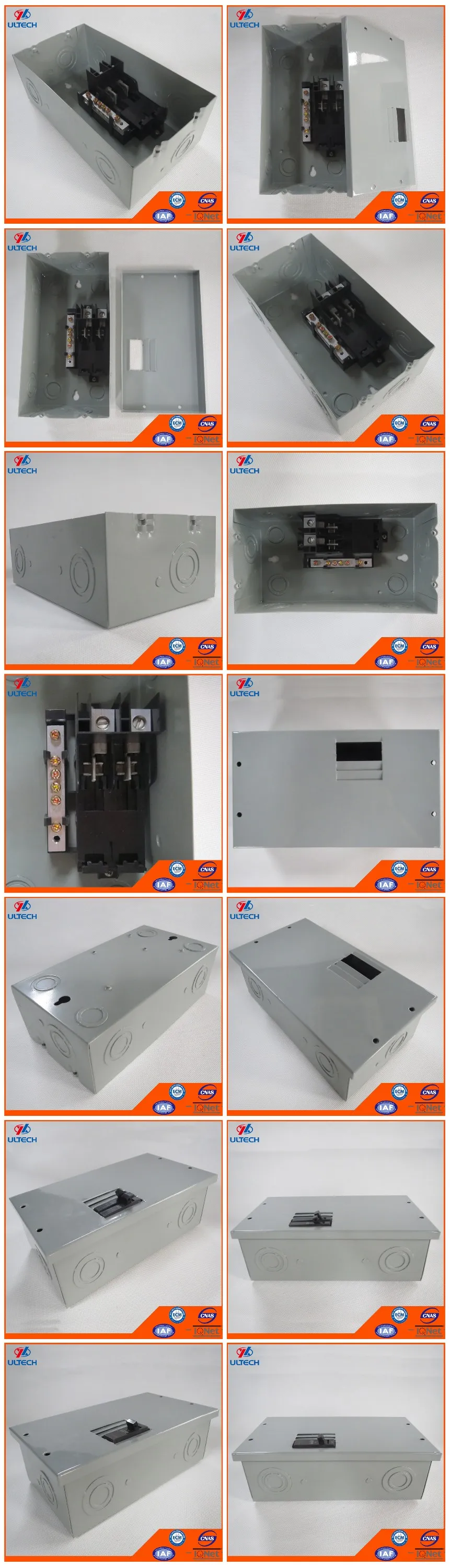 GTL240S Metal Distribution Box for breakers