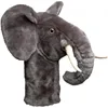 Elephant Golf Headcover Fits driver 460 cc golf club head covers Soft Lining plush driver headcover for golf clubs