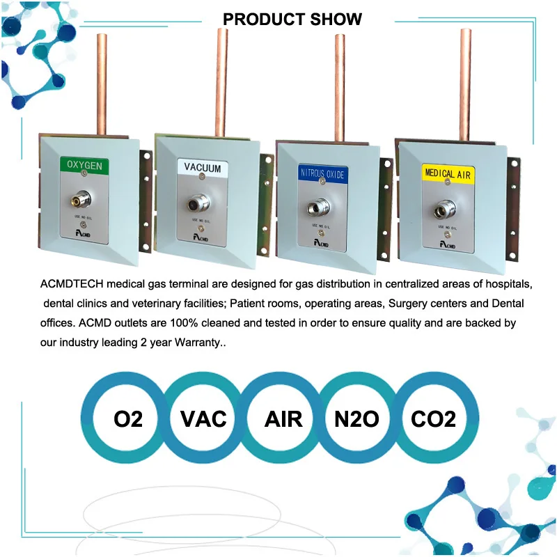 Diss Standard Medical Gas Connector(adaptor) With Gas Ce Wall Mounted