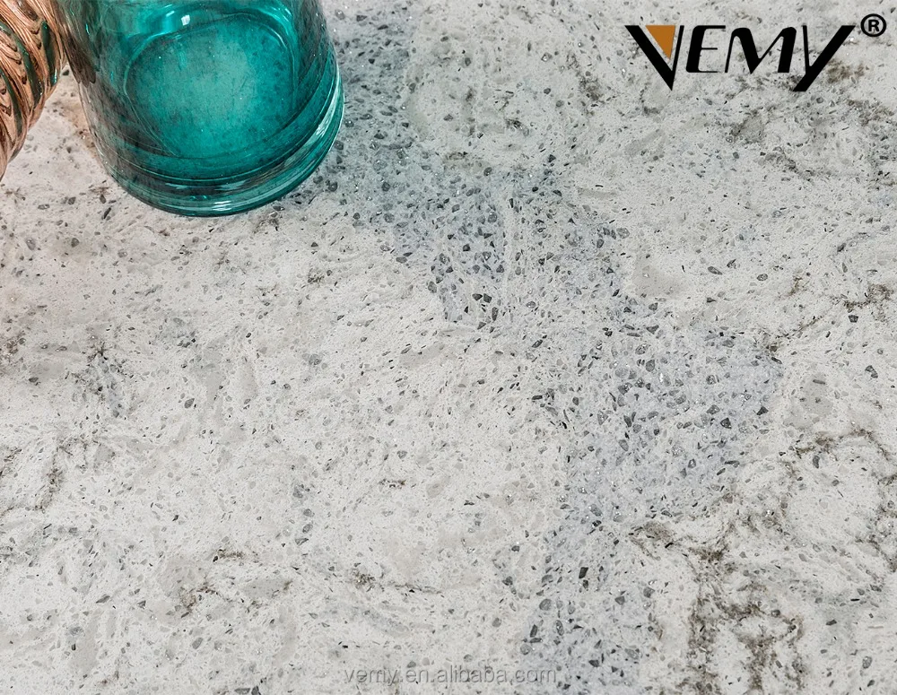 
Big Slab Stone Form and Artificial Stone Type Nano calacatta Quartz Stone 