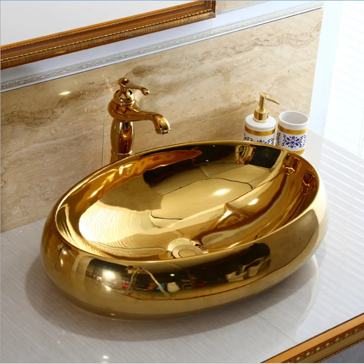 Gold Color Sink For Sanitary Ware Bathroom Buy Gold Sink,Gold Color