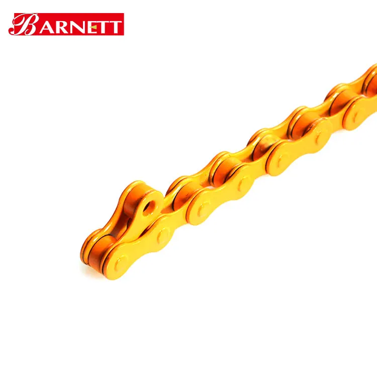 yellow bike chain