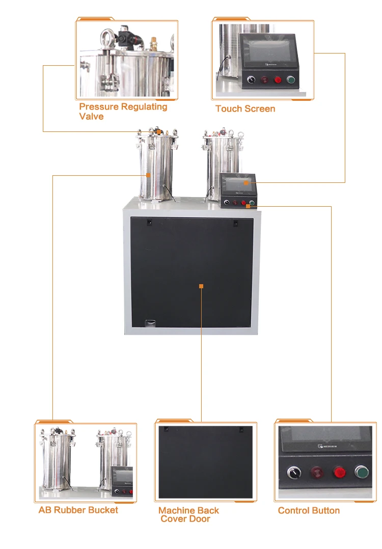 New Arrival High Performance Ab Glue Dispenser Machine,Silicone Doming