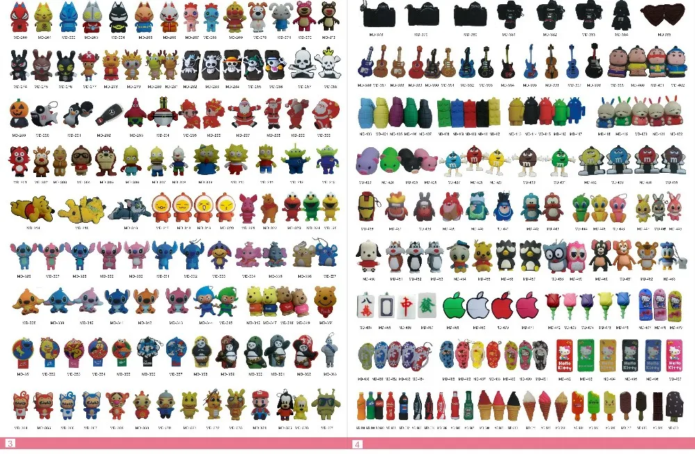 Fancy Kids Cartoon USB Flash Drive Movie Character Horse Animal Pendrive USB Stick For School Promotion Gift - ANKUX.COM