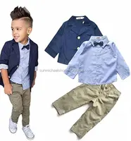 

infant baby clothing 2019 New fashion Children causal clothes for boys formal wear kids