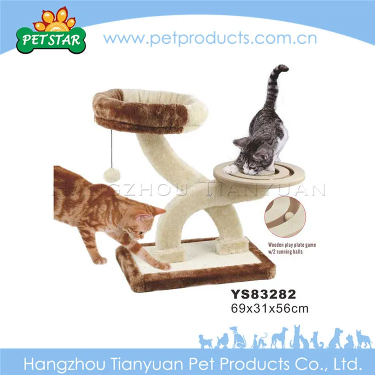 Favorable Banana Leaf Cat Tree Floor To Ceiling High Quality Cat