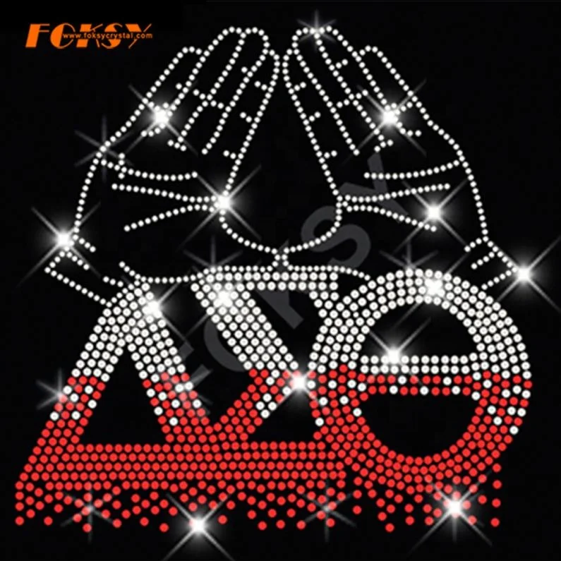 Delta Sigma Theta Hotfix Rhinestone Transfers